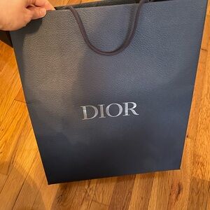 Dior Midnight Blue Gift Box and Bag